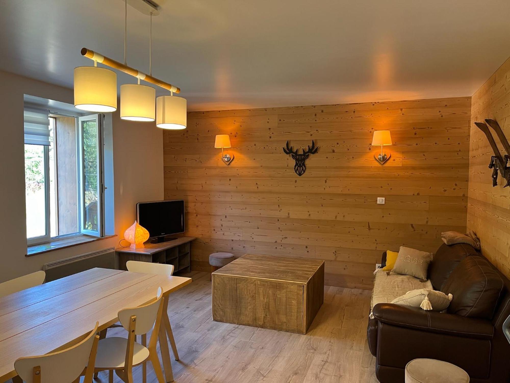 Loft 5 Personnes Type Chalet Avec Jardin Saint-Maurice-sur-Moselle Ngoại thất bức ảnh